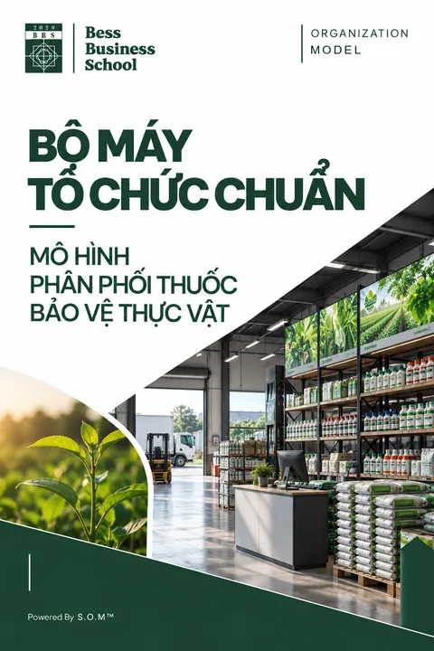 Bộ máy tổ chức chuẩn Mô hình Phân phối thuốc bảo vệ thực vật